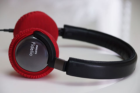 Philips Fidelio F1のイヤーパッドへのmimimamoの対応