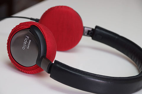 Philips Fidelio F1のイヤーパッドへのmimimamoの対応