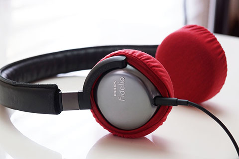 Philips Fidelio F1のイヤーパッドへのmimimamoの対応