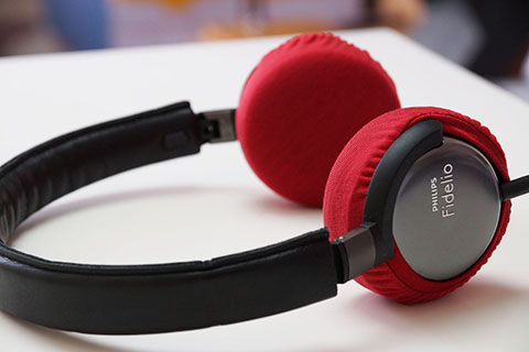 Philips Fidelio F1のイヤーパッドへのmimimamoの対応