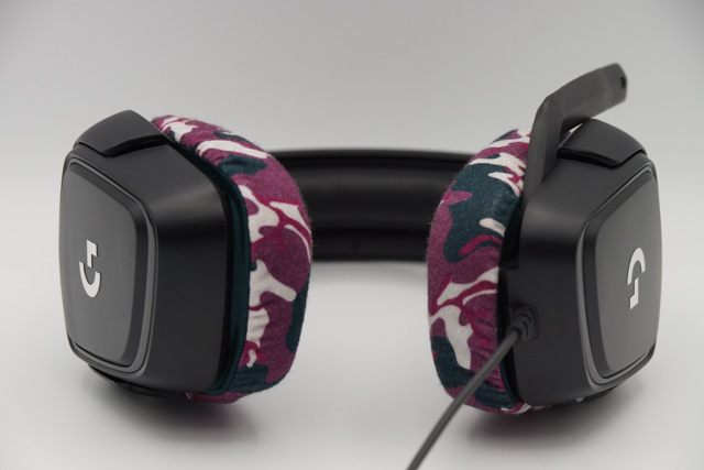 logicool G331のイヤーパッドへのmimimamoの対応