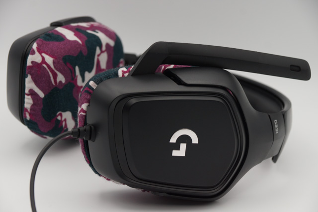 logicool G331のイヤーパッドへのmimimamoの対応