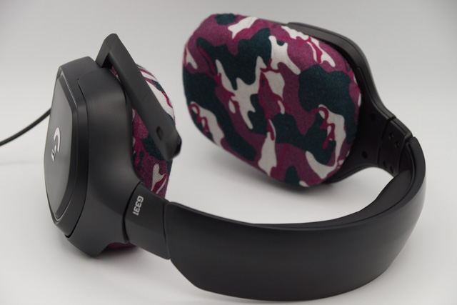 logicool G331のイヤーパッドへのmimimamoの対応