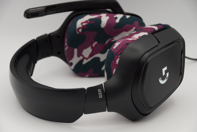 logicool G331のイヤーパッドへのmimimamoの対応