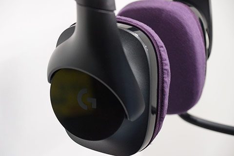 Logicool G533 WIRELESSのイヤーパッドへのmimimamoの対応