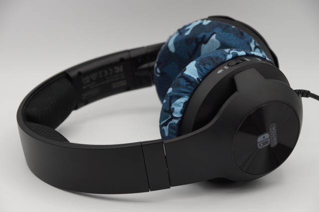 HORI GAMING HEADSET HG for Nintendo Switchのイヤーパッドへのmimimamoの対応