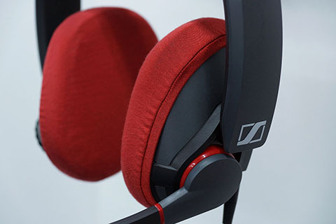 SENNHEISER GSP 350のイヤーパッドへのmimimamoの対応