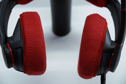 SENNHEISER GSP 350のイヤーパッドへのmimimamoの対応