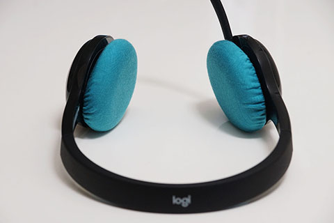 Logicool H600 (H600R)のイヤーパッドへのmimimamoの対応
