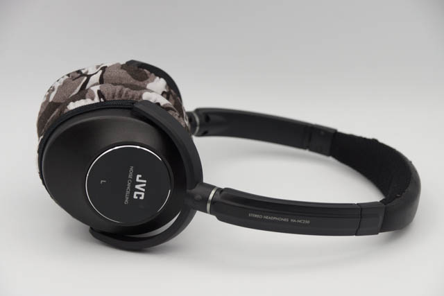 JVC HA-NC250のイヤーパッドへのmimimamoの対応