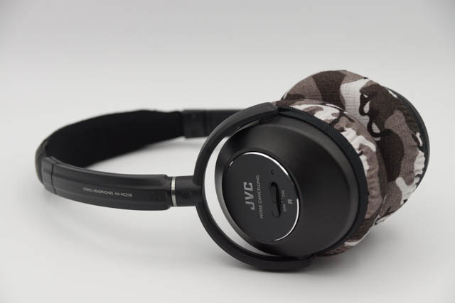 JVC HA-NC250のイヤーパッドへのmimimamoの対応