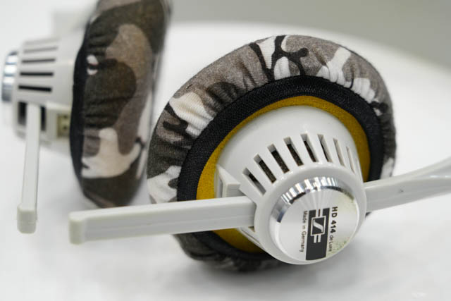 HD414 De Luxeのイヤーパッドへのmimimamoの対応