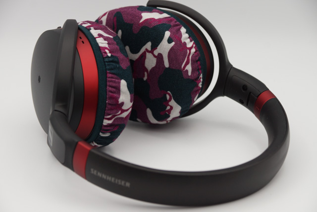 SENNHEISER HD458BTのイヤーパッドへのmimimamoの対応