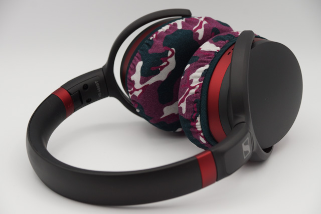 SENNHEISER HD458BTのイヤーパッドへのmimimamoの対応