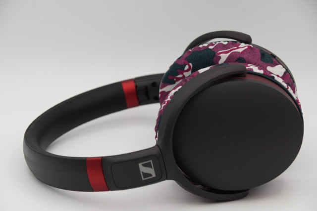 SENNHEISER HD458BTのイヤーパッドへのmimimamoの対応
