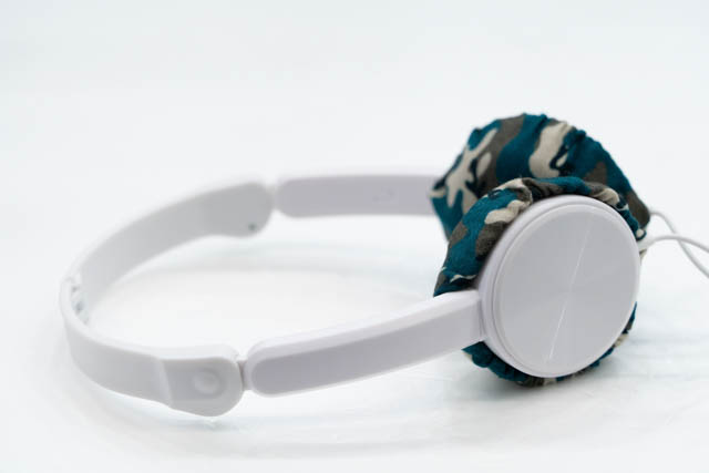 DAISO HEADPHONES FOLDABLEのイヤーパッドへのmimimamoの対応