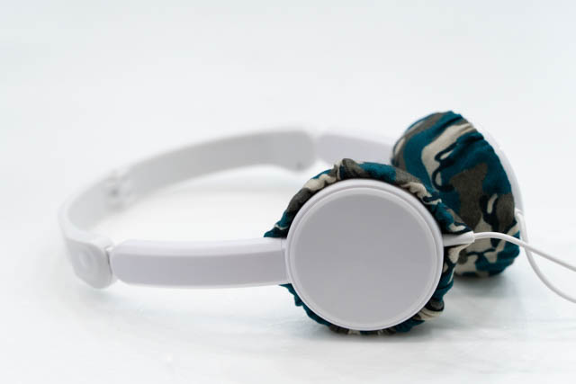 DAISO HEADPHONES FOLDABLEのイヤーパッドへのmimimamoの対応