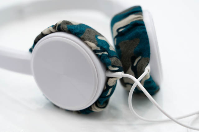 DAISO HEADPHONES FOLDABLEのイヤーパッドへのmimimamoの対応