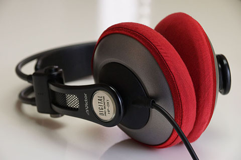 Victor HP-DX1のイヤーパッドへのmimimamoの対応