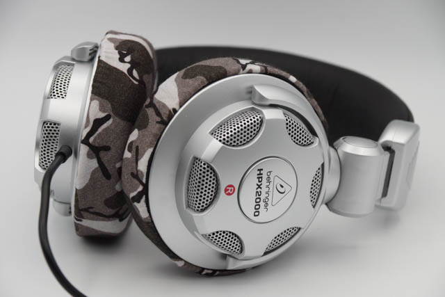 behringer HPX2000のイヤーパッドへのmimimamoの対応