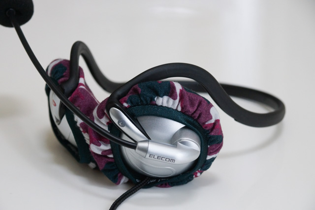 ELECOM HS-NB05SVのイヤーパッドへのmimimamoの対応