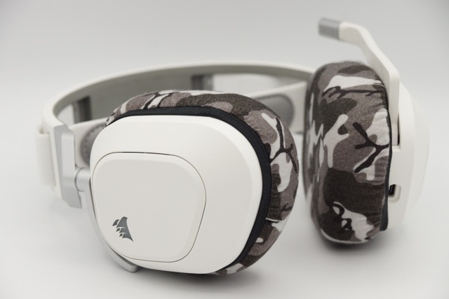 CORSAIR HS80 RGB WIRELESSのイヤーパッドへのmimimamoの対応
