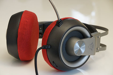 Trust GXT 435 Ironn 7.1 Gaming Headsetのイヤーパッドへのmimimamoの対応