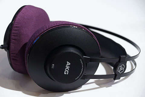 AKG K52のイヤーパッドへのmimimamoの対応
