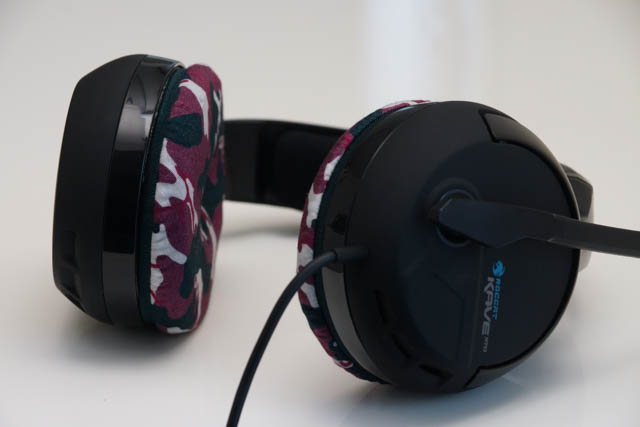 ROCCAT KAVE XTD 5.1 DIGITALのイヤーパッドへのmimimamoの対応