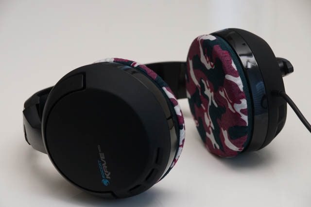 ROCCAT KAVE XTD 5.1 DIGITALのイヤーパッドへのmimimamoの対応