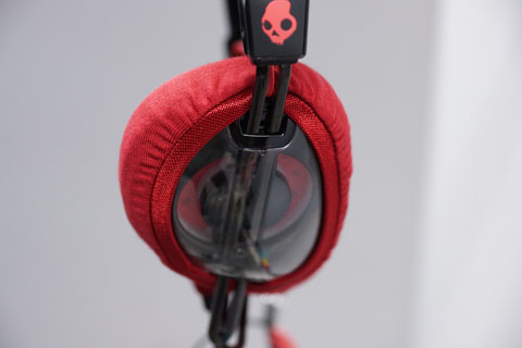 Skullcandy Knockout Mash-Upのイヤーパッドへのmimimamoの対応