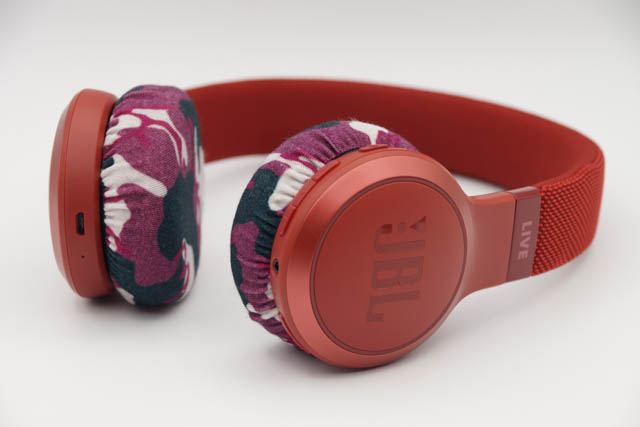 JBL LIVE400BTのイヤーパッドへのmimimamoの対応