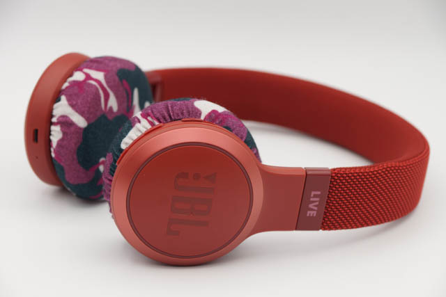 JBL LIVE400BTのイヤーパッドへのmimimamoの対応