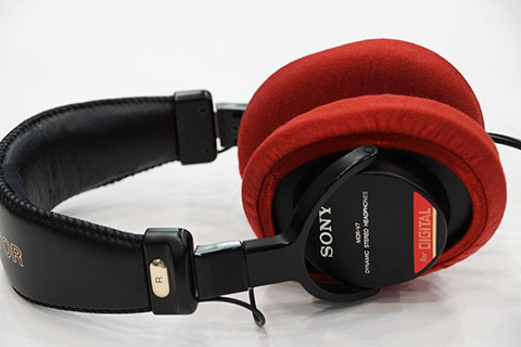 SONY MDR-V7のイヤーパッドへのmimimamoの対応