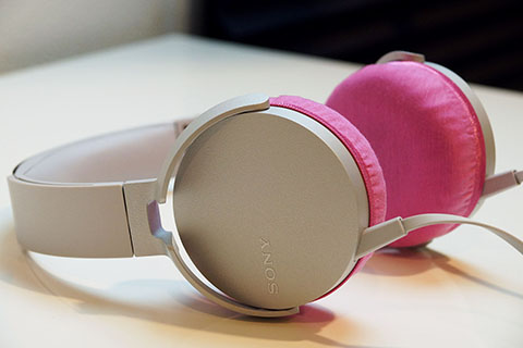 SONY MDR-XB550APのイヤーパッドへのmimimamoの対応