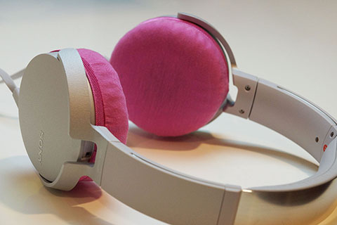 SONY MDR-XB550APのイヤーパッドへのmimimamoの対応
