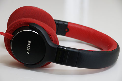 SONY MDR-ZX750のイヤーパッドへのmimimamoの対応