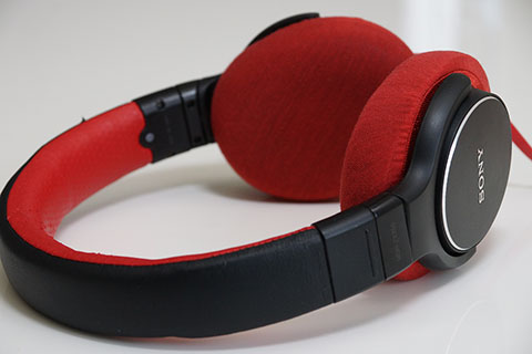 SONY MDR-ZX750のイヤーパッドへのmimimamoの対応