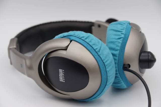 SANWA SUPPLY MM-HSU10GMNのイヤーパッドへのmimimamoの対応