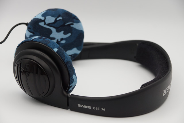 SENNHEISER PC310のイヤーパッドへのmimimamoの対応