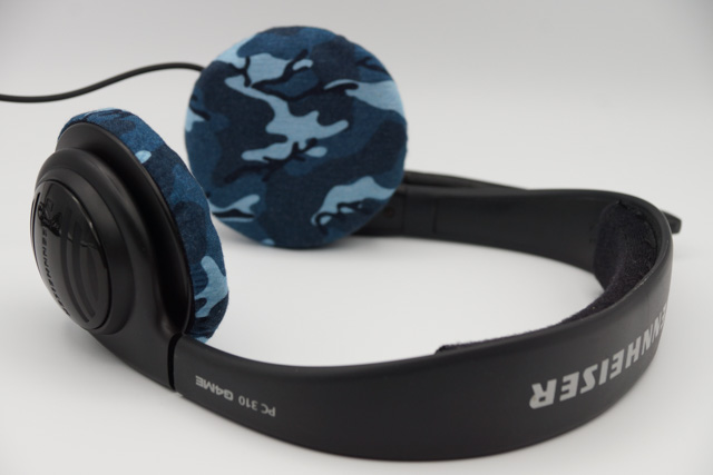 SENNHEISER PC310のイヤーパッドへのmimimamoの対応