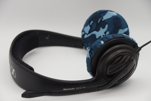 SENNHEISER PC310のイヤーパッドへのmimimamoの対応