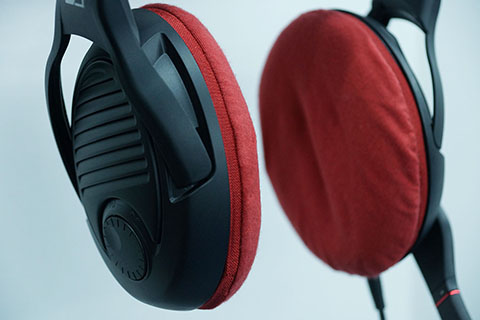 SENNHEISER PC 373Dのイヤーパッドへのmimimamoの対応