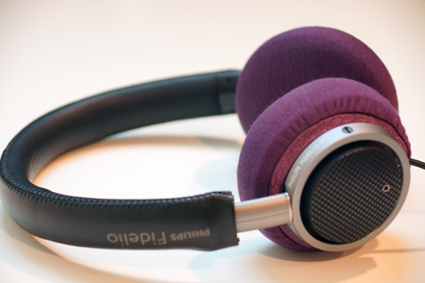 Philips Fidelio M1のイヤーパッドへのmimimamoの対応