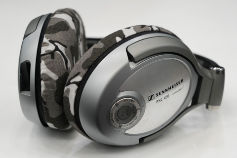 SENNHEISER PXC450のイヤーパッドへのmimimamoの対応