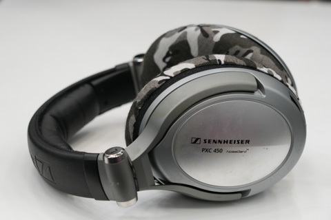 SENNHEISER PXC450のイヤーパッドへのmimimamoの対応