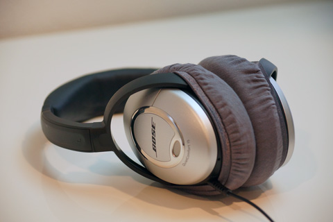 Bose QuietComfort15のイヤーパッドへのmimimamoの対応
