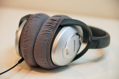 Bose QuietComfort15のイヤーパッドへのmimimamoの対応
