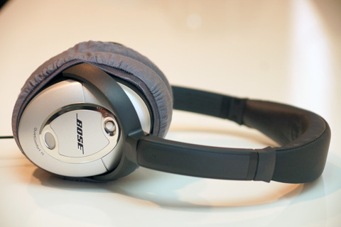 Bose QuietComfort15のイヤーパッドへのmimimamoの対応