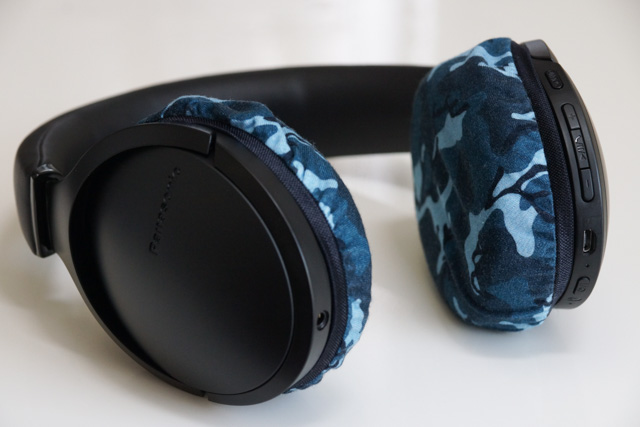 Panasonic RP-HD300Bのイヤーパッドへのmimimamoの対応